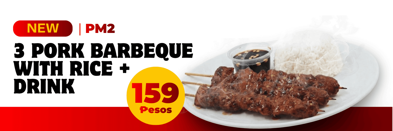 3 Pork Barbeque with Rice + Drink2