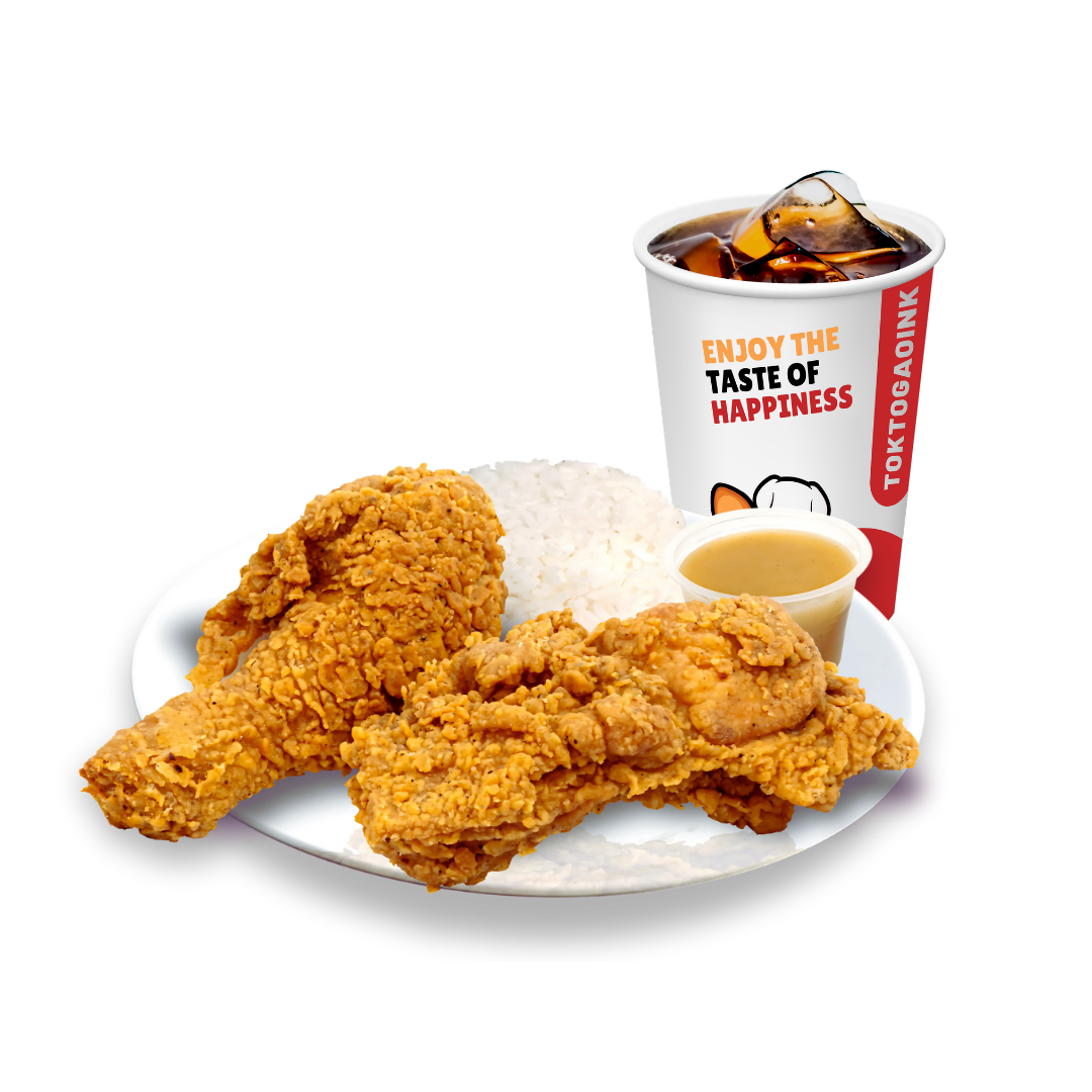C3 – 2pcs Fried Chicken Meal