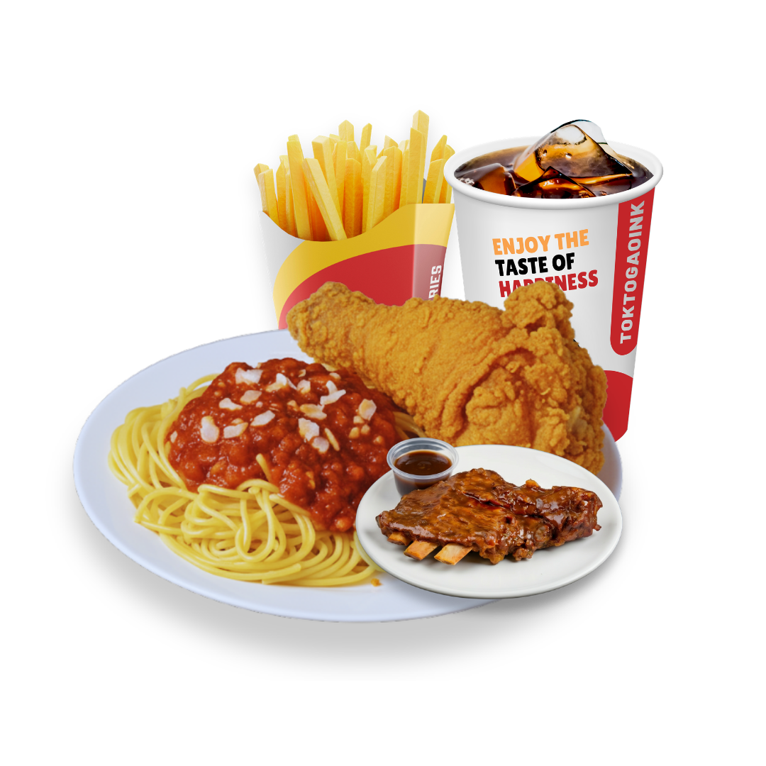 CM5 — Ultimate Chicken, Spaghetti & Fries Combo